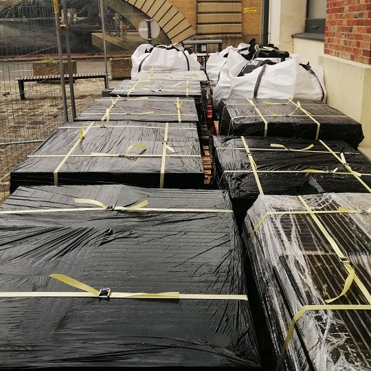 stock de chauffage