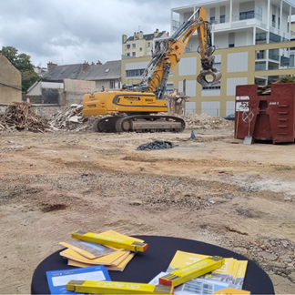 Visite chantier Carré Thabor