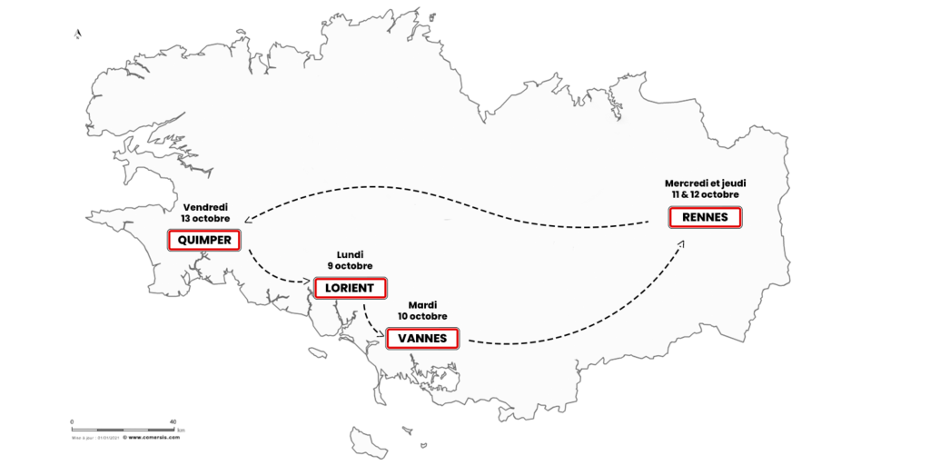 Parcours de la Grande Boucle du Réemploi