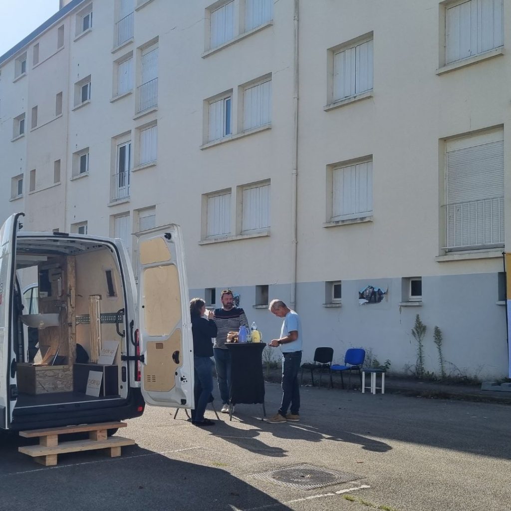 Visite du square du morbihan